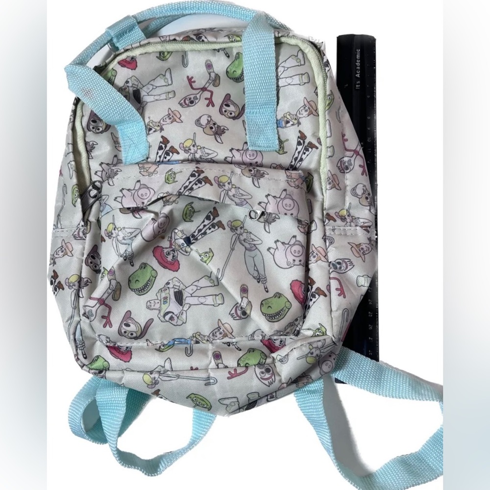 Disney Pixar Target Toy Story 4 Mini Yellow & Teal Backpack Buzz Woody